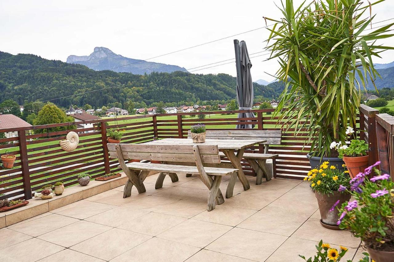 Bergblick Acht Mondsee Innerschwand Exterior photo